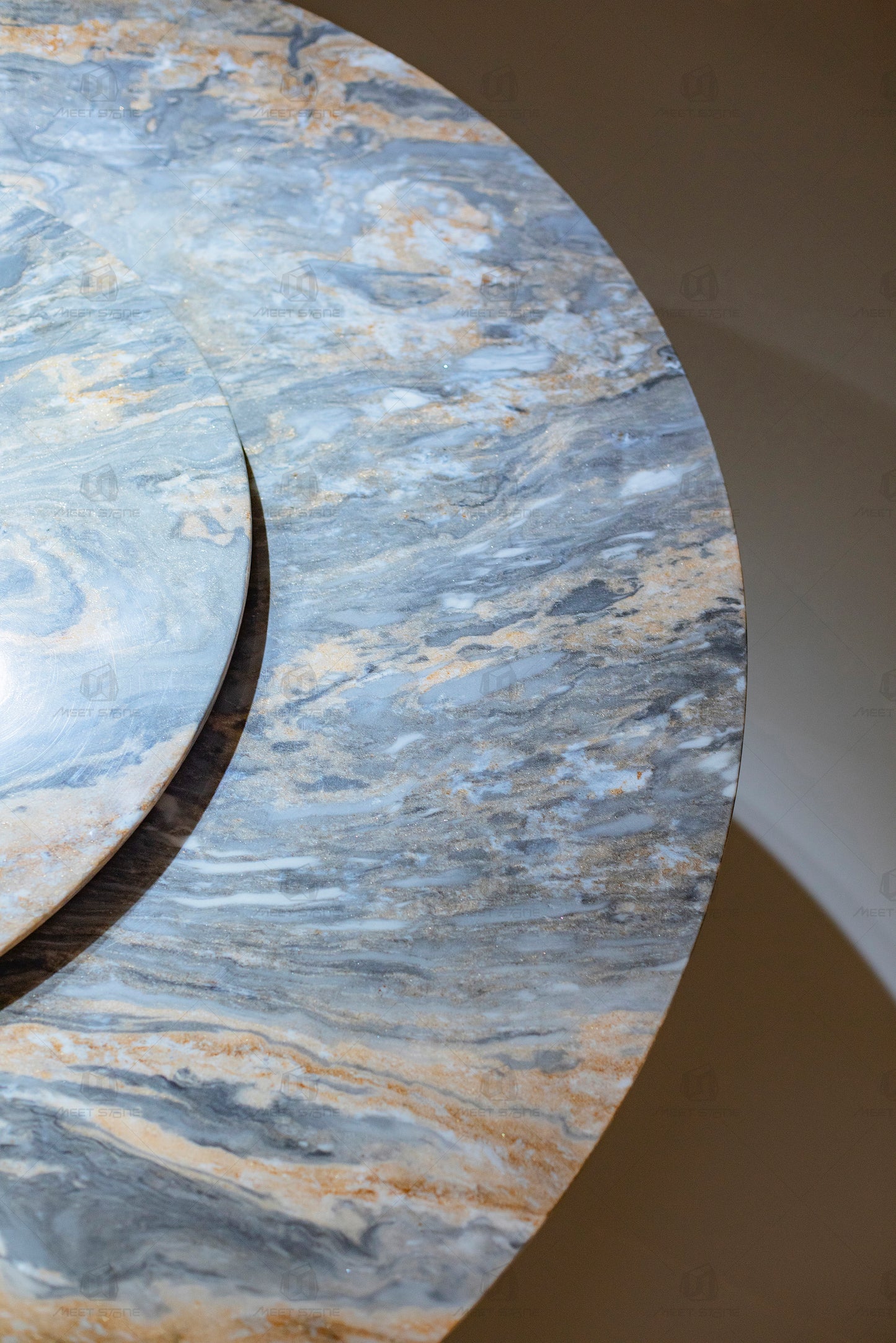 Palissandro Blue Marble Round Table