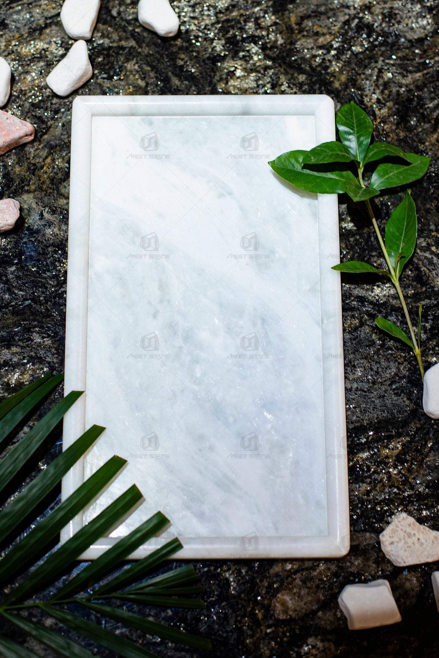 Fantasy White Jade Tray