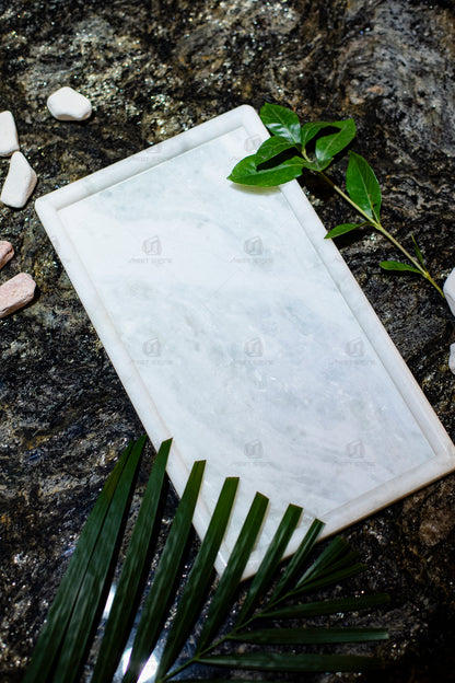 Fantasy White Jade Tray