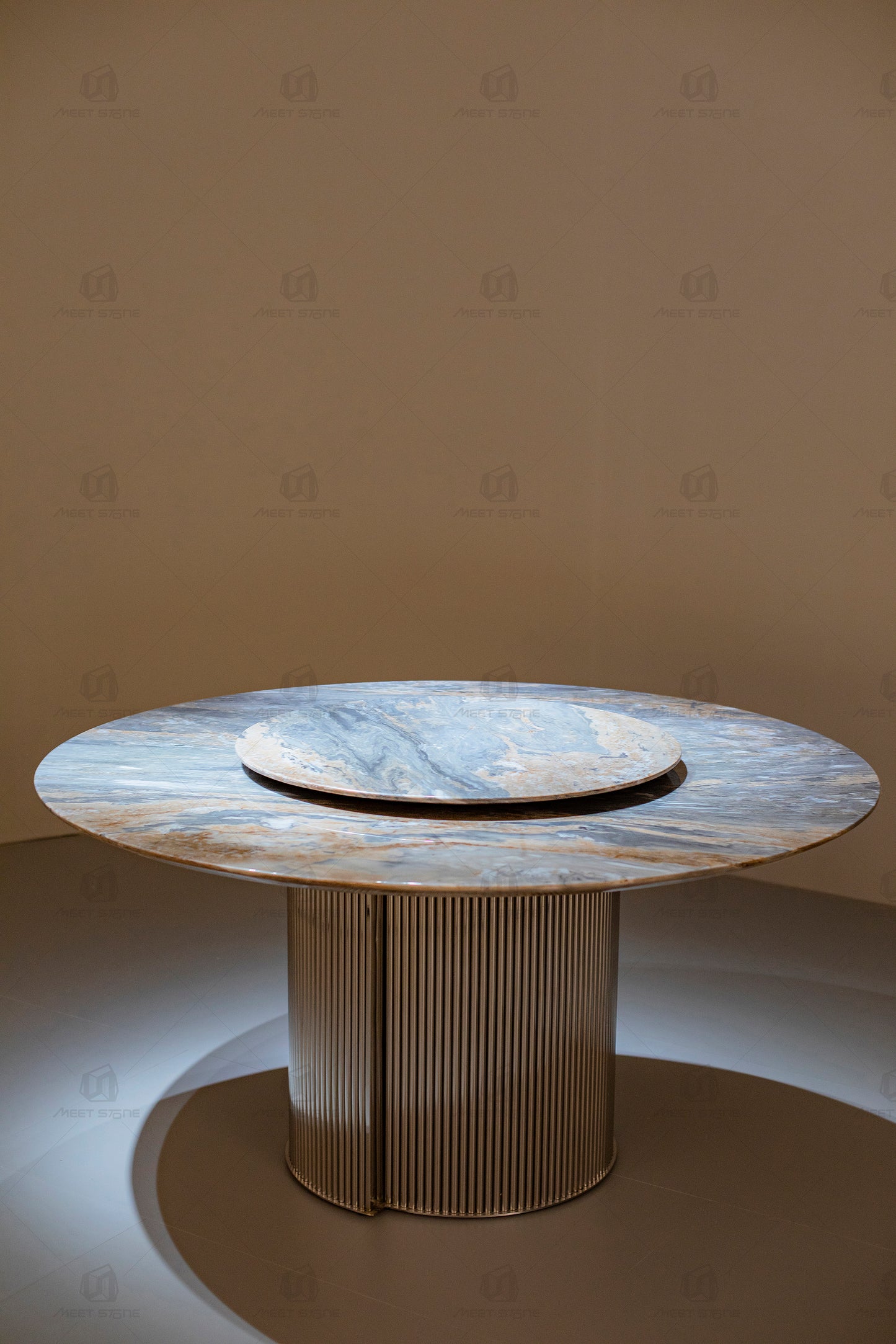 Palissandro Blue Marble Round Table