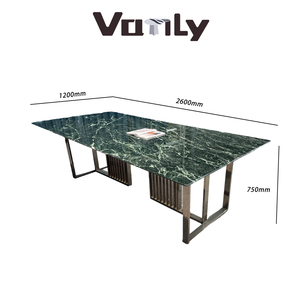 Prada Green Marble Marble Table