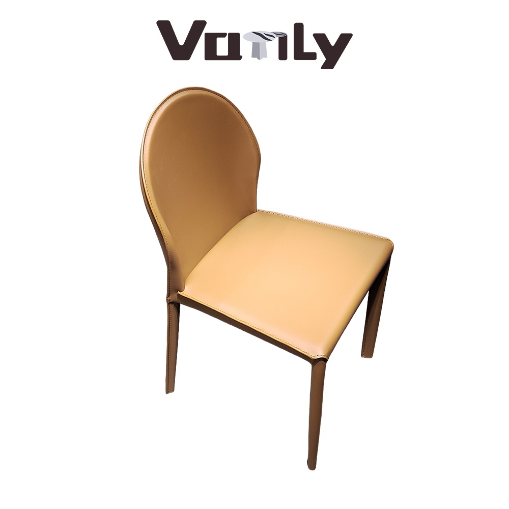 VL-DC20 Saddle leather Dining Chair