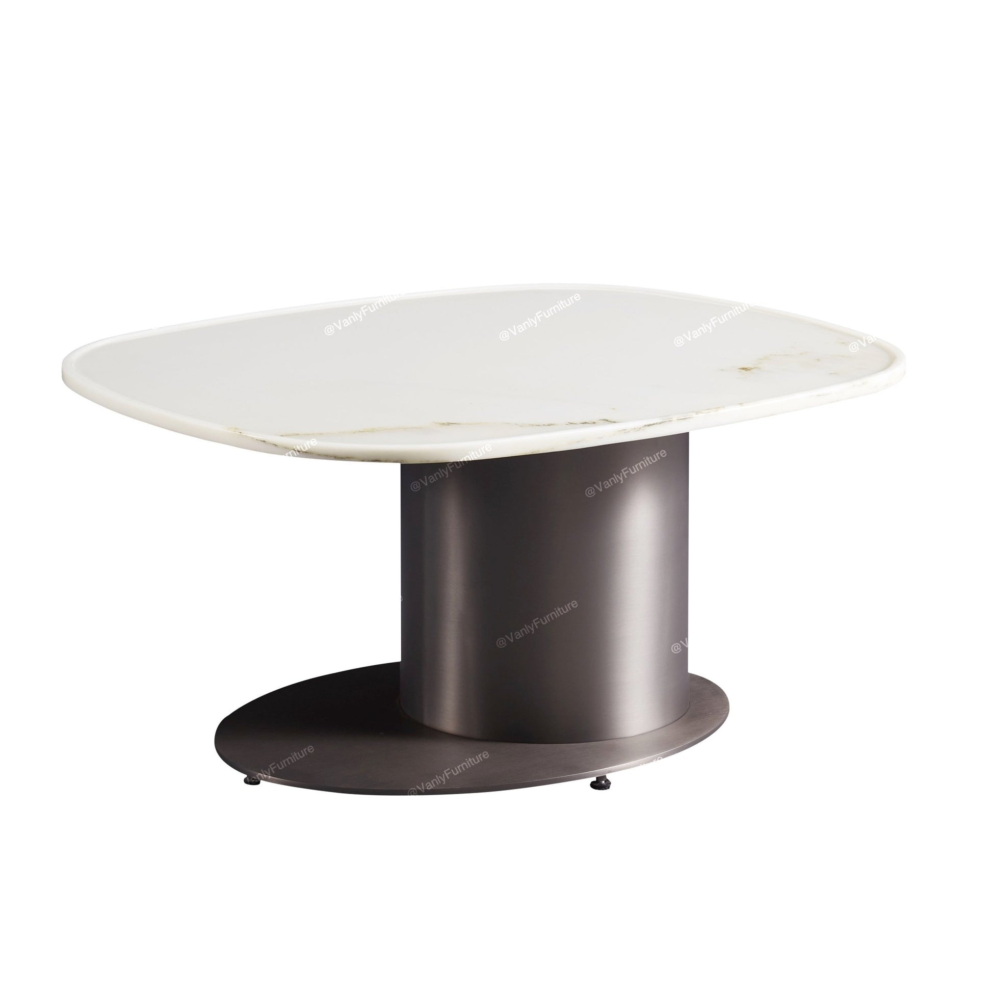 Italian-style simple marble combination coffee table - VanlyFurnitre